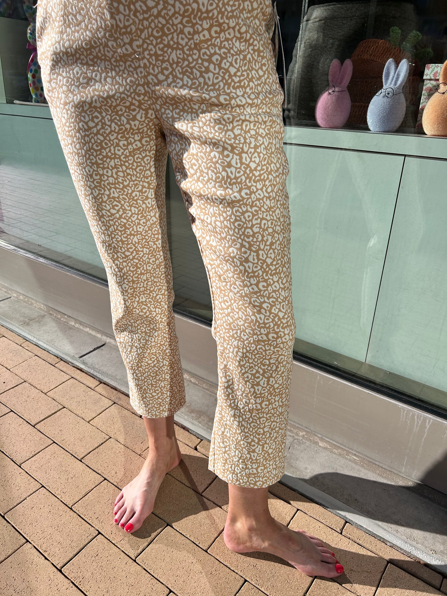 Tribal Pull On Capri with Pockets