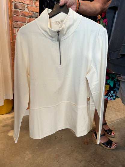 Escape Terry Quarter Zip Pullover