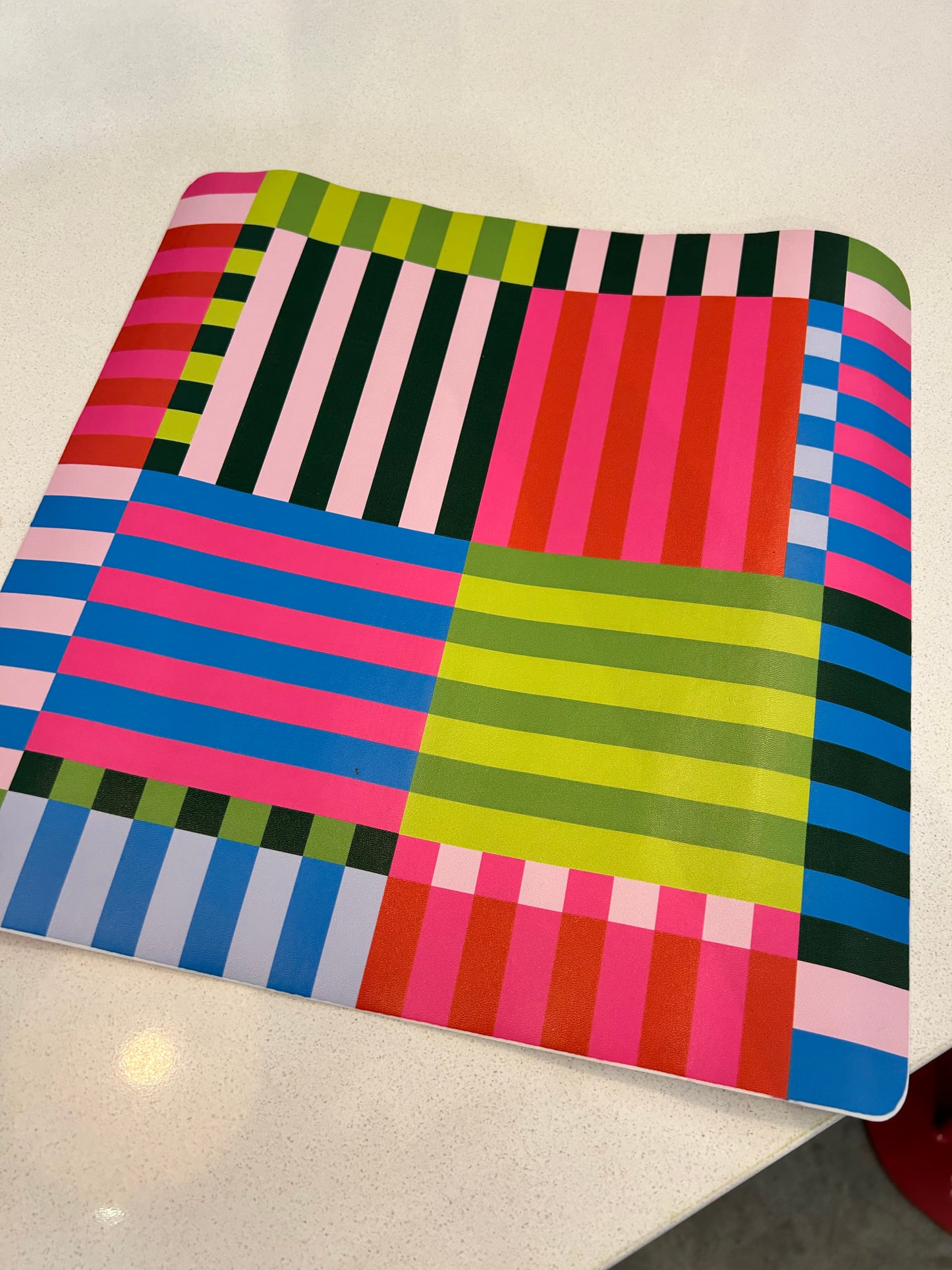 Bold Stripe Desk Pad