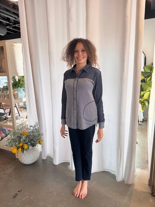 Habitat Navy Right & Reverse Shirt