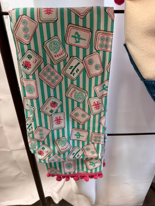 Mahjong Tassel Kitchen Towels