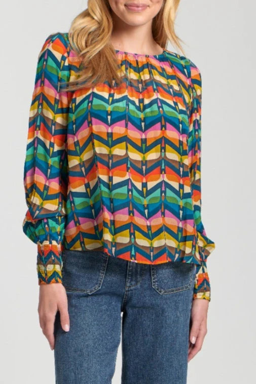 APNY Pullover w/ Smocked Cuff
