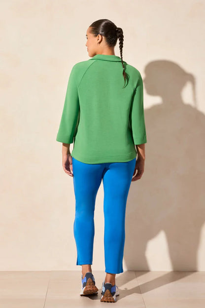 Tribal Jungle Green Knit Pullover