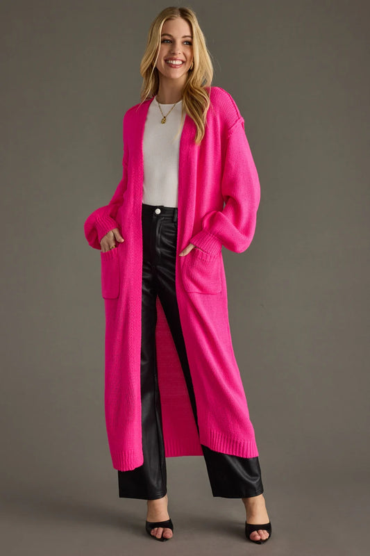 Bright Pink Duster