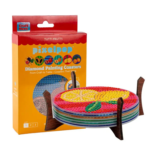 Tutti Fruitti Coaster Set PixelPop