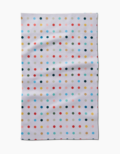 Retro Dot Tea Towel