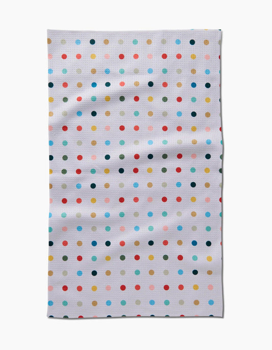 Retro Dot Tea Towel