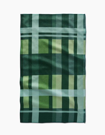 Shamrock Plaid Tea Towel