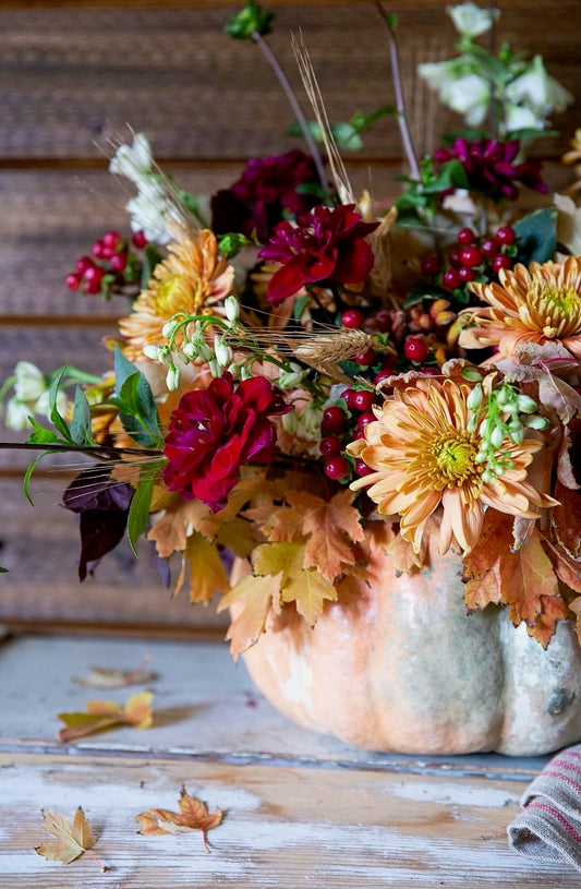 Pumpkin Floral Arrangement Workshop