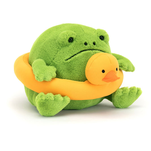 Jellycat Ricky Rain Frog w/Rubber Ring