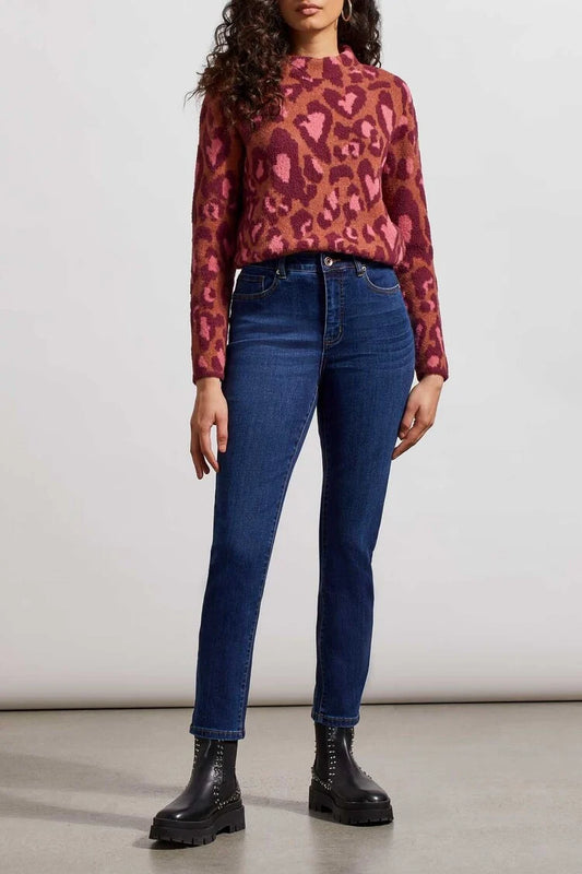 Tribal Sophia curvy hugging slim ankle jean