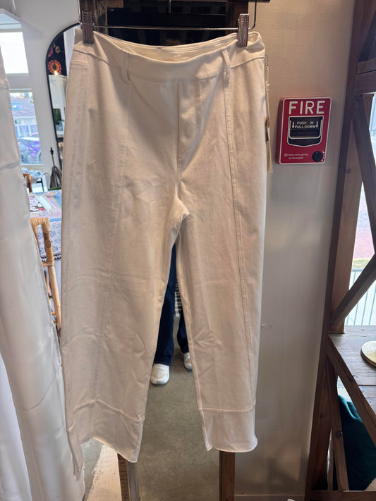 Escape Knit White Denim Flood Jean