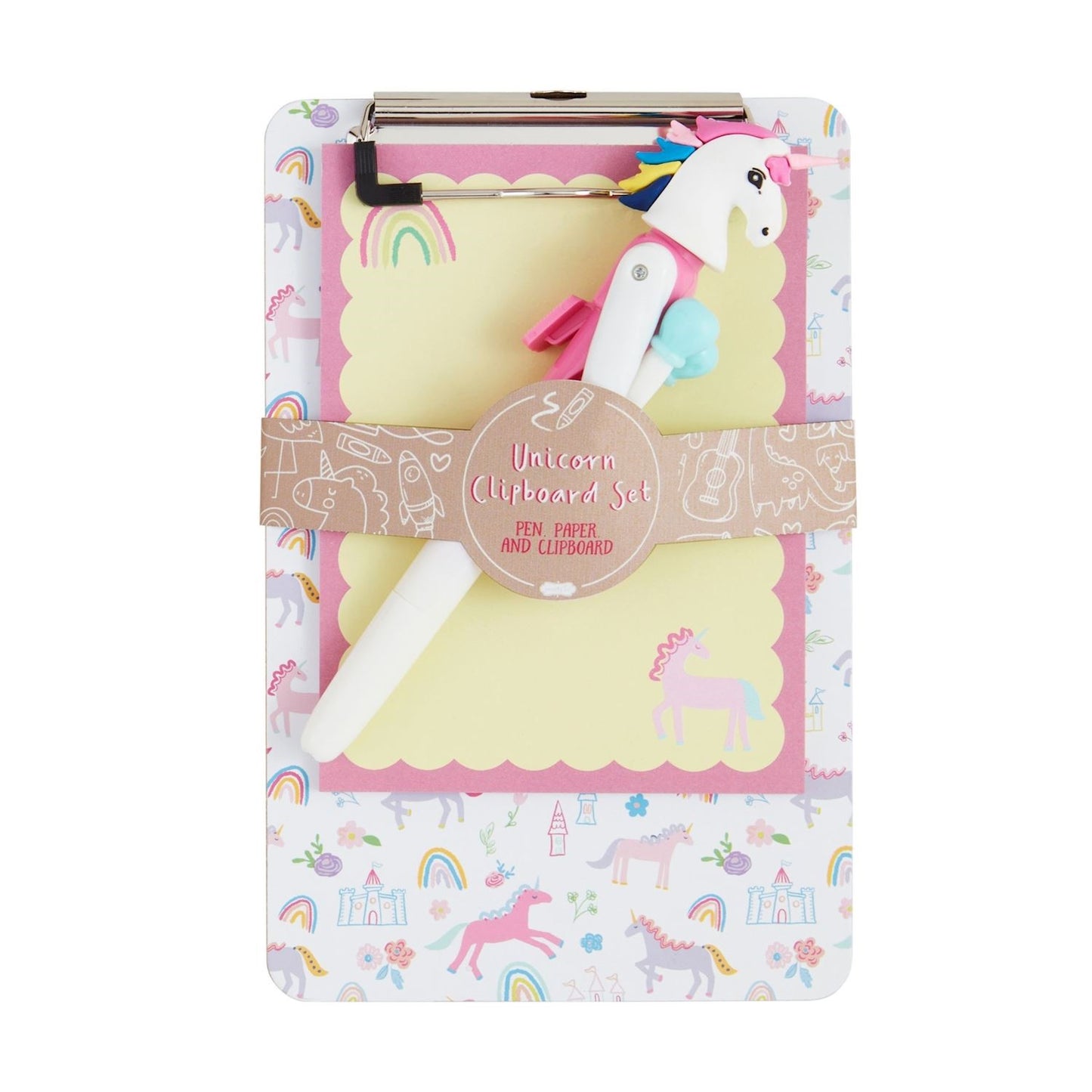 Unicorn Clip Board Set